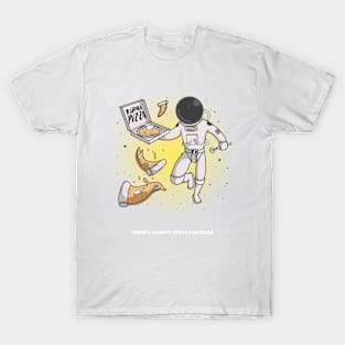 Astronaut Pizza Shirt T-Shirt